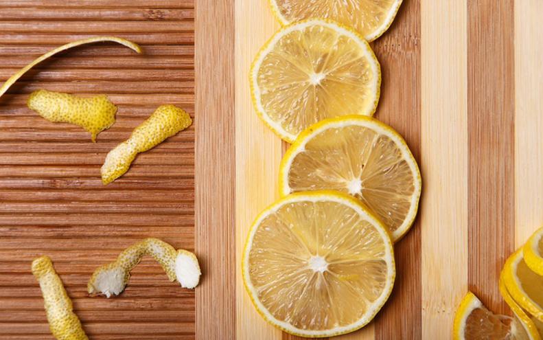 Riutilizzare la buccia di limone
