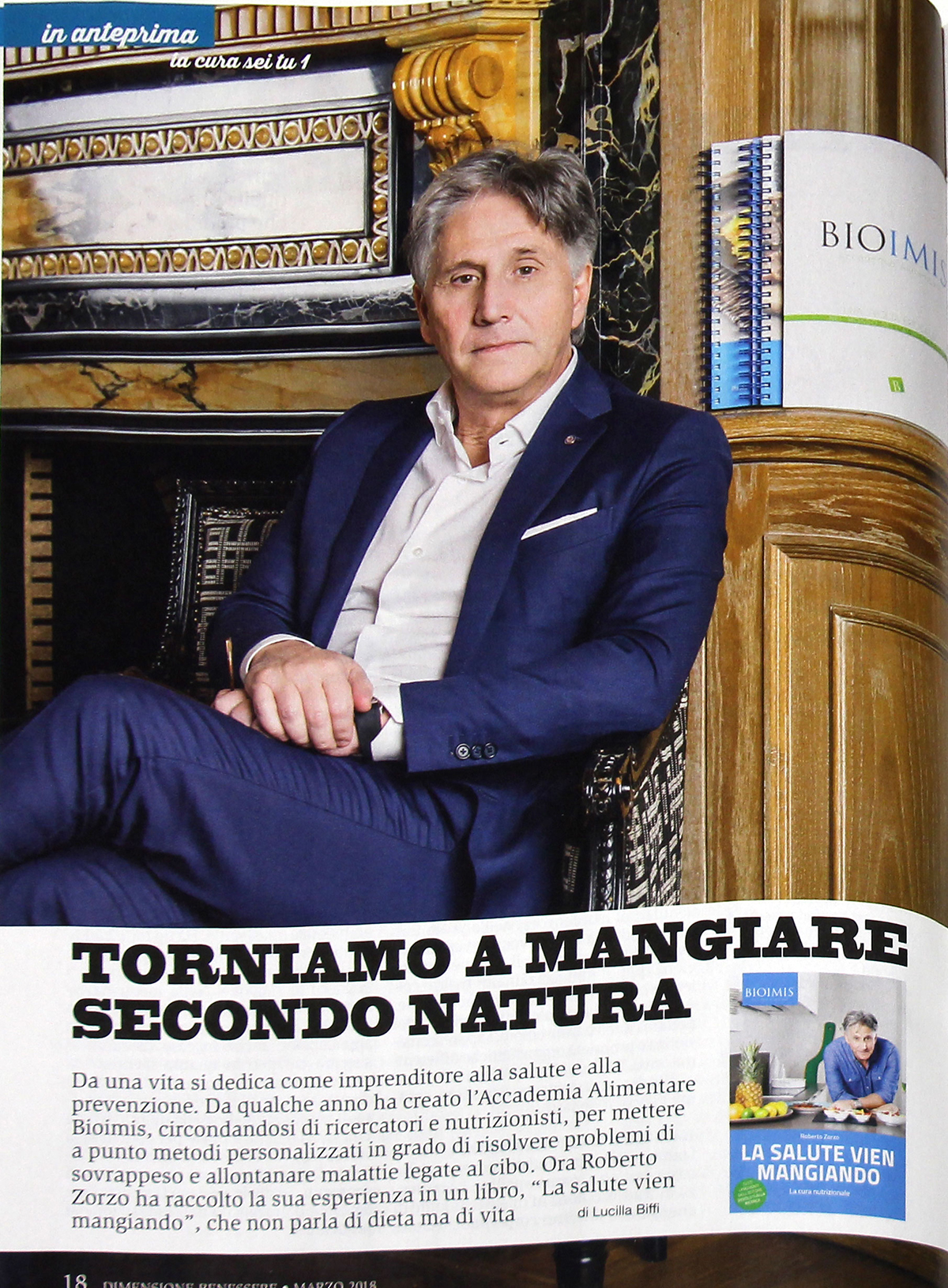 bioimis roberto zorzo dimensione benessere la salute vien mangiando