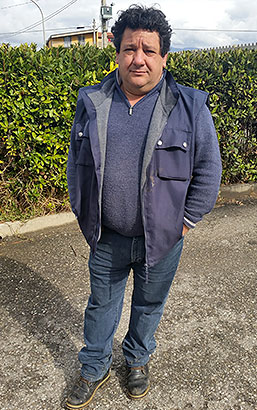 Antonio Godino prima della dieta Bioimis