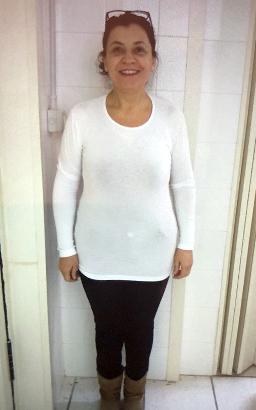 Maria Rosaria Russo prima della dieta Bioimis