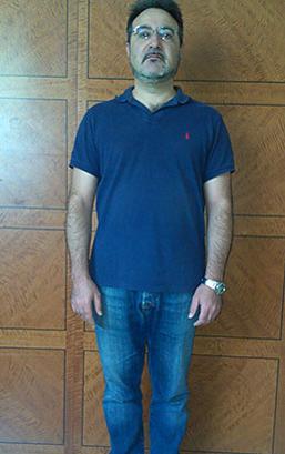 Fabio Francesco Desantis prima della dieta Bioimis