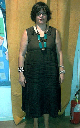 Emanuela Di Paolo prima della dieta Bioimis