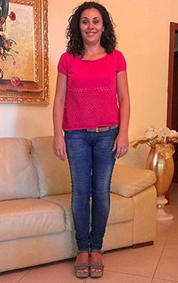 Daniela La Contana dopo la dieta Bioimis