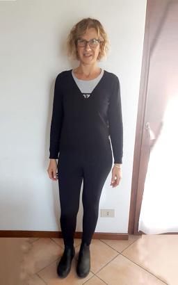Benedetta Pandini dopo la dieta Bioimis