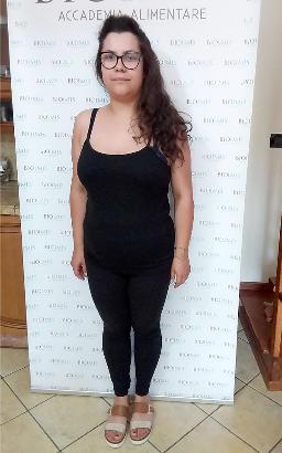 Dalila De Luca dopo la dieta Bioimis