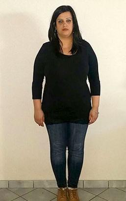 Carla Neglia dopo la dieta Bioimis