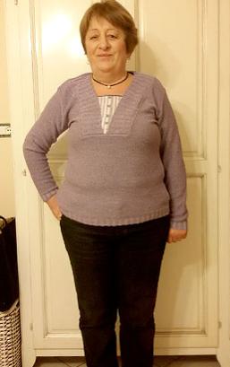 Daniela Assunta Donatelli prima della dieta Bioimis