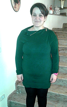 Maria Vittoria Lombardo prima della dieta Bioimis