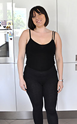 Marina Frapiselli prima della dieta Bioimis