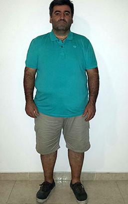 Rocco Spano' dopo la dieta Bioimis