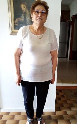 Lucia Marcon prima della dieta Bioimis