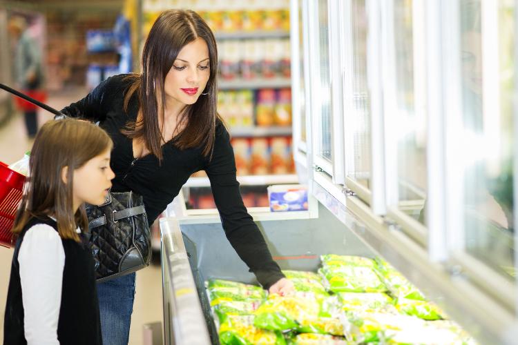 conservare gli alimenti in freezer