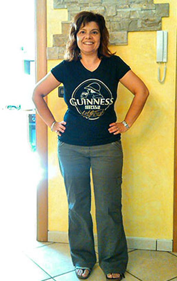 Susanna Floris dopo la dieta Bioimis