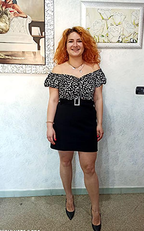 Valentina Maggio dopo la dieta Bioimis