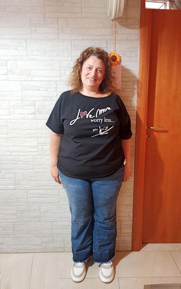 Graziella Vittimberga Ferraro prima della dieta Bioimis