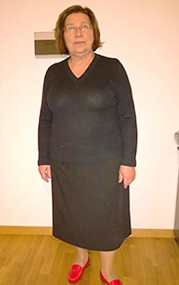 Nadia Borghi dopo la dieta Bioimis