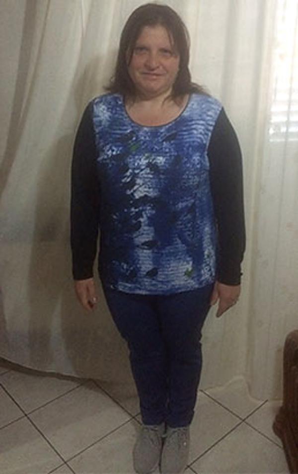 Maria Catena Rita Tizzone dopo la dieta Bioimis