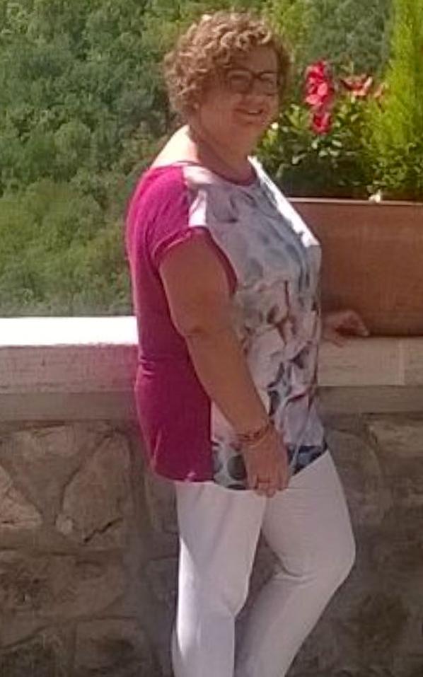 Cristina De Bellis prima della dieta Bioimis
