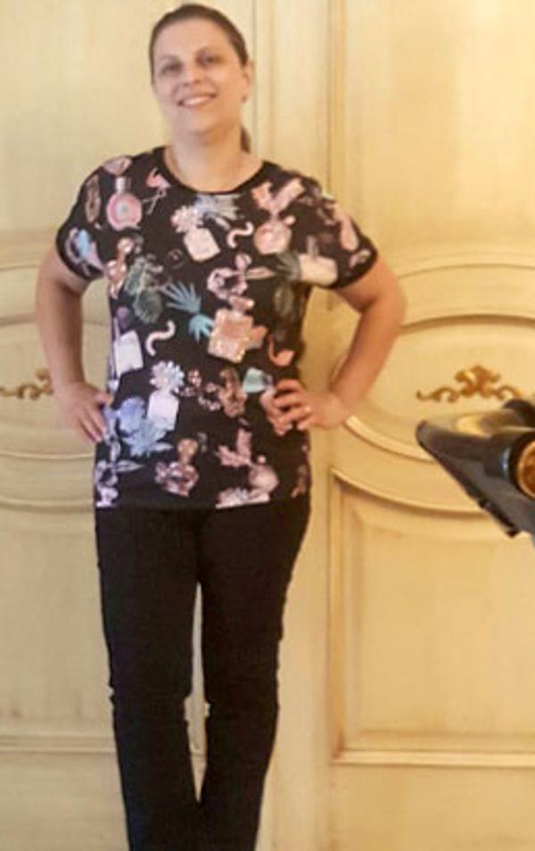 Maria Antonia D'Addato dopo la dieta Bioimis