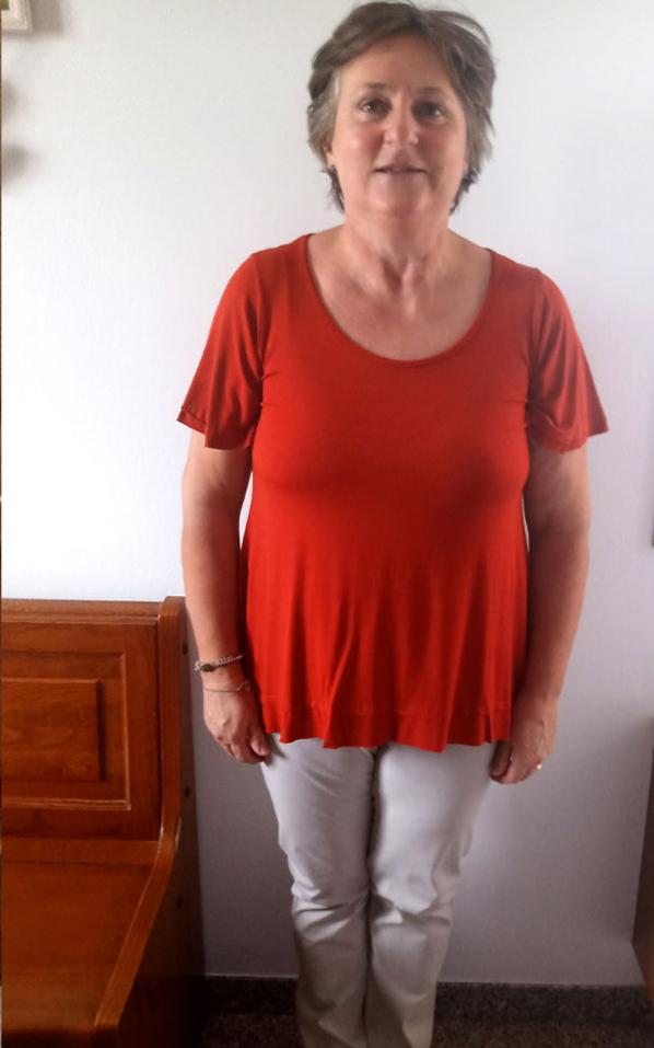 Emanuela Bittante dopo la dieta Bioimis