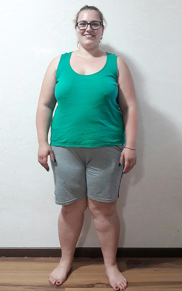 Raluca Andreea Florea prima della dieta Bioimis