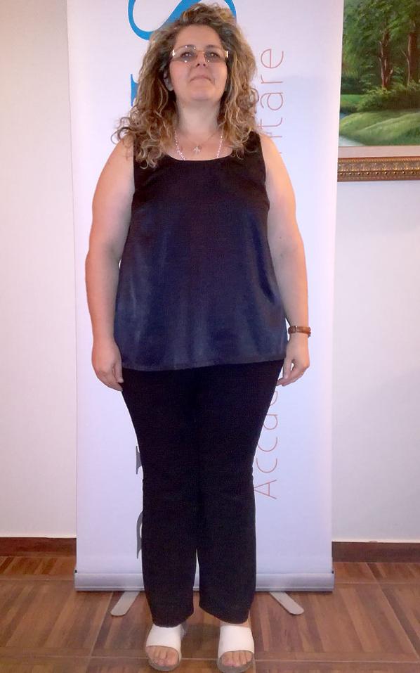 Giuliana Petrosino prima della dieta Bioimis