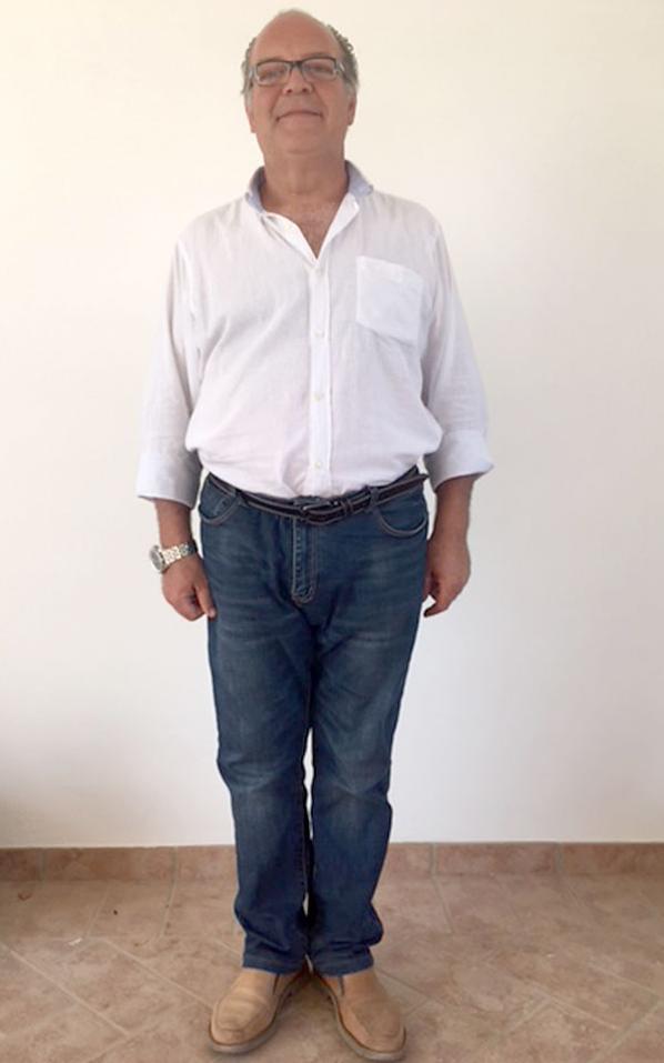 Gregorio Stano dopo la dieta Bioimis