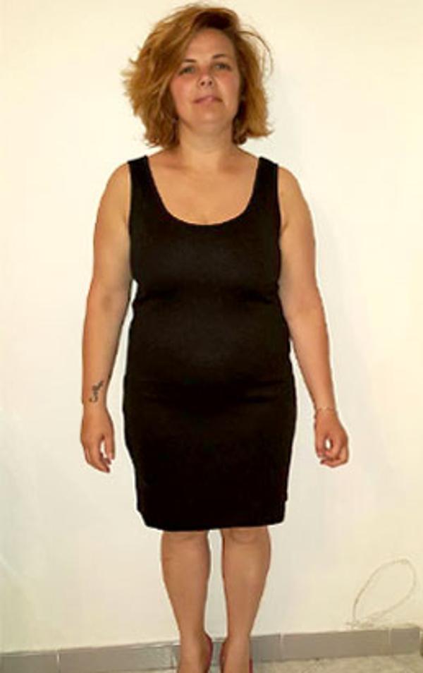 Lina Birtolo dopo la dieta Bioimis