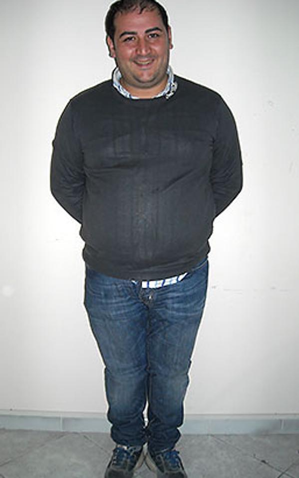 Gianluca Converso prima della dieta Bioimis