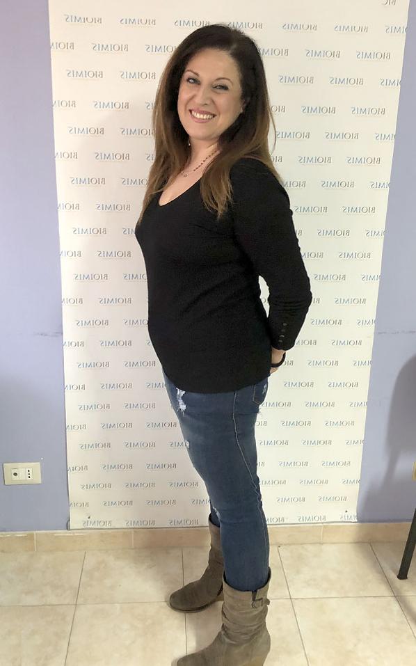 Mariella Bellio dopo la dieta Bioimis