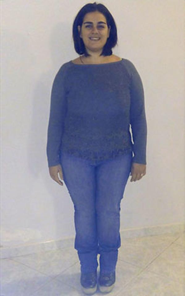 Angela Gangale dopo la dieta Bioimis