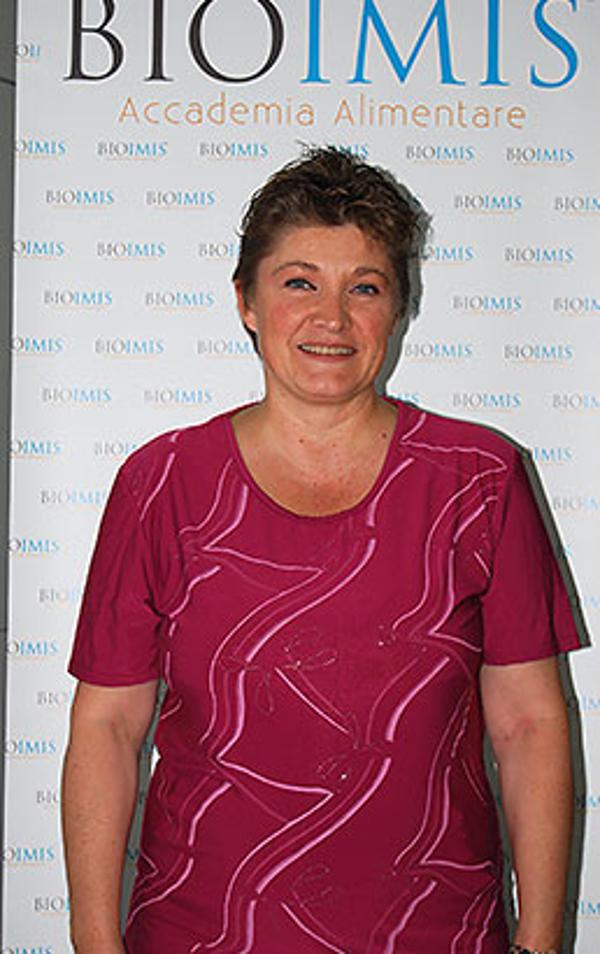 Carla Coradduzza dopo la dieta Bioimis