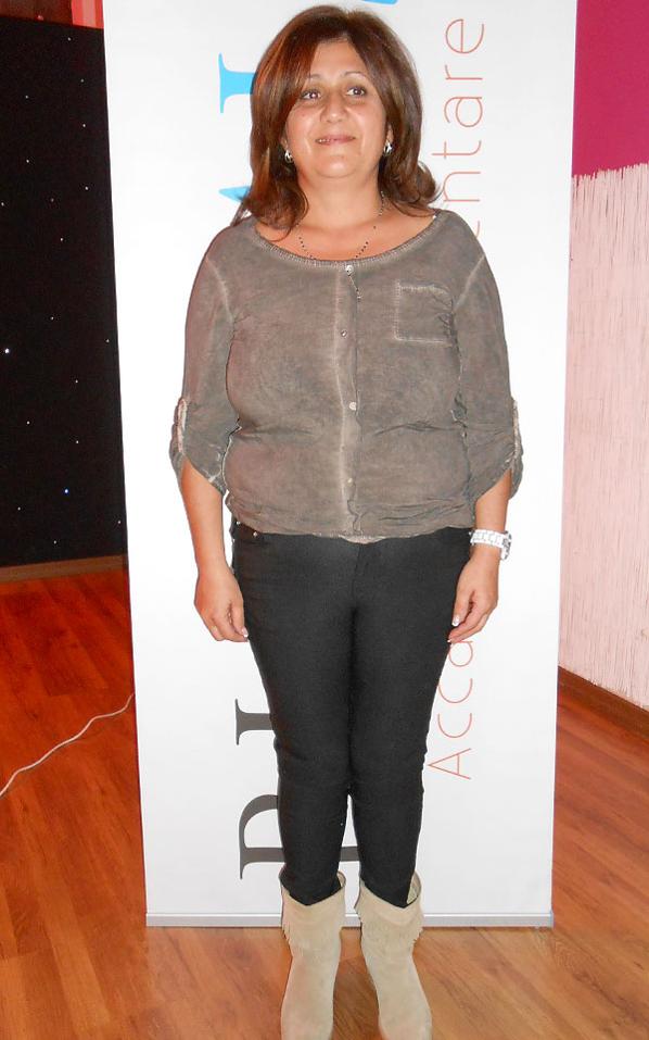 Nunzia Lacitignola prima della dieta Bioimis