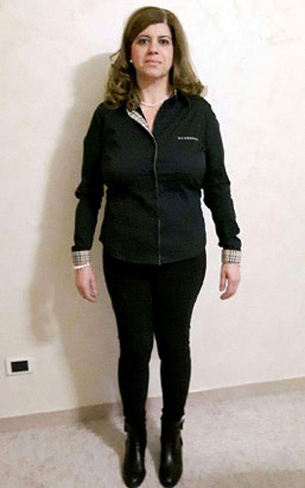 Maria Lucia Palazzo dopo la dieta Bioimis