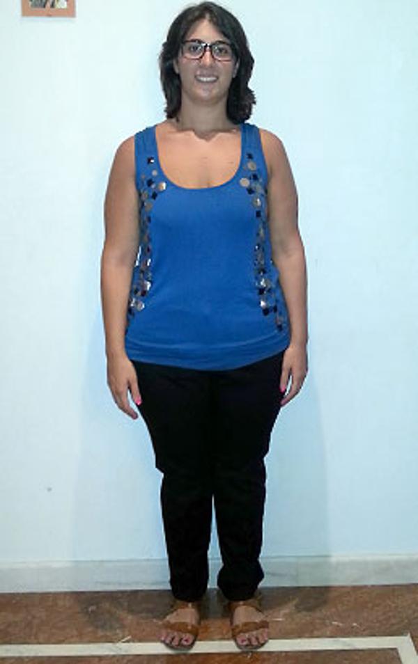 Fabiola Crisostomo dopo la dieta Bioimis