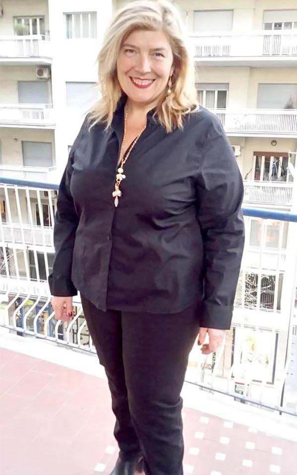Luisa Maimone prima della dieta Bioimis