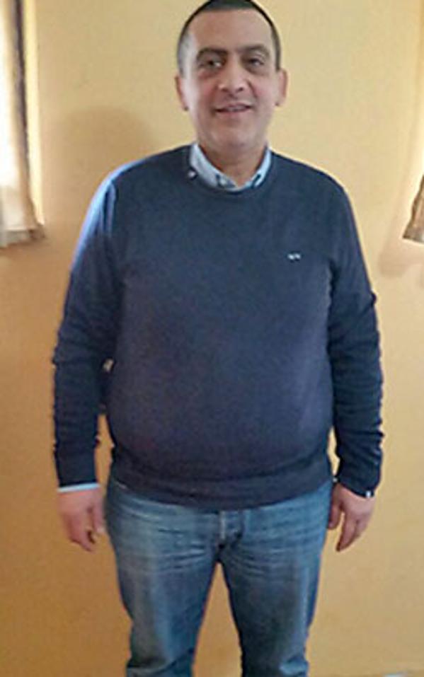 Giancarlo Benincasa prima della dieta Bioimis