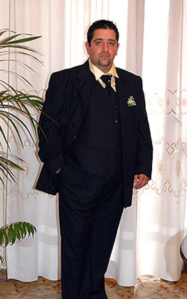 Alessandro Coppola prima della dieta Bioimis