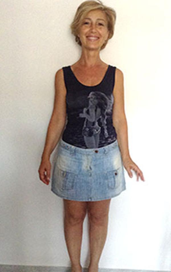 Nicoletta Lorusso dopo la dieta Bioimis