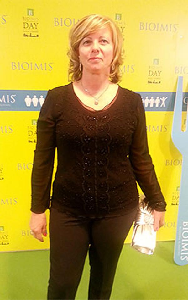 Maria Giacoia dopo la dieta Bioimis
