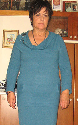 Luciana Picciafoco prima della dieta Bioimis